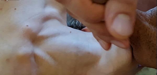 Deepest Amateur Friction, she sucking his dick, Deeply RIDING and takes all his cum on her stomach